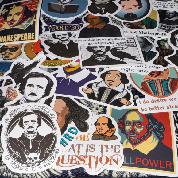 Literary Icon Sticker Collection - Picture 2 of 4